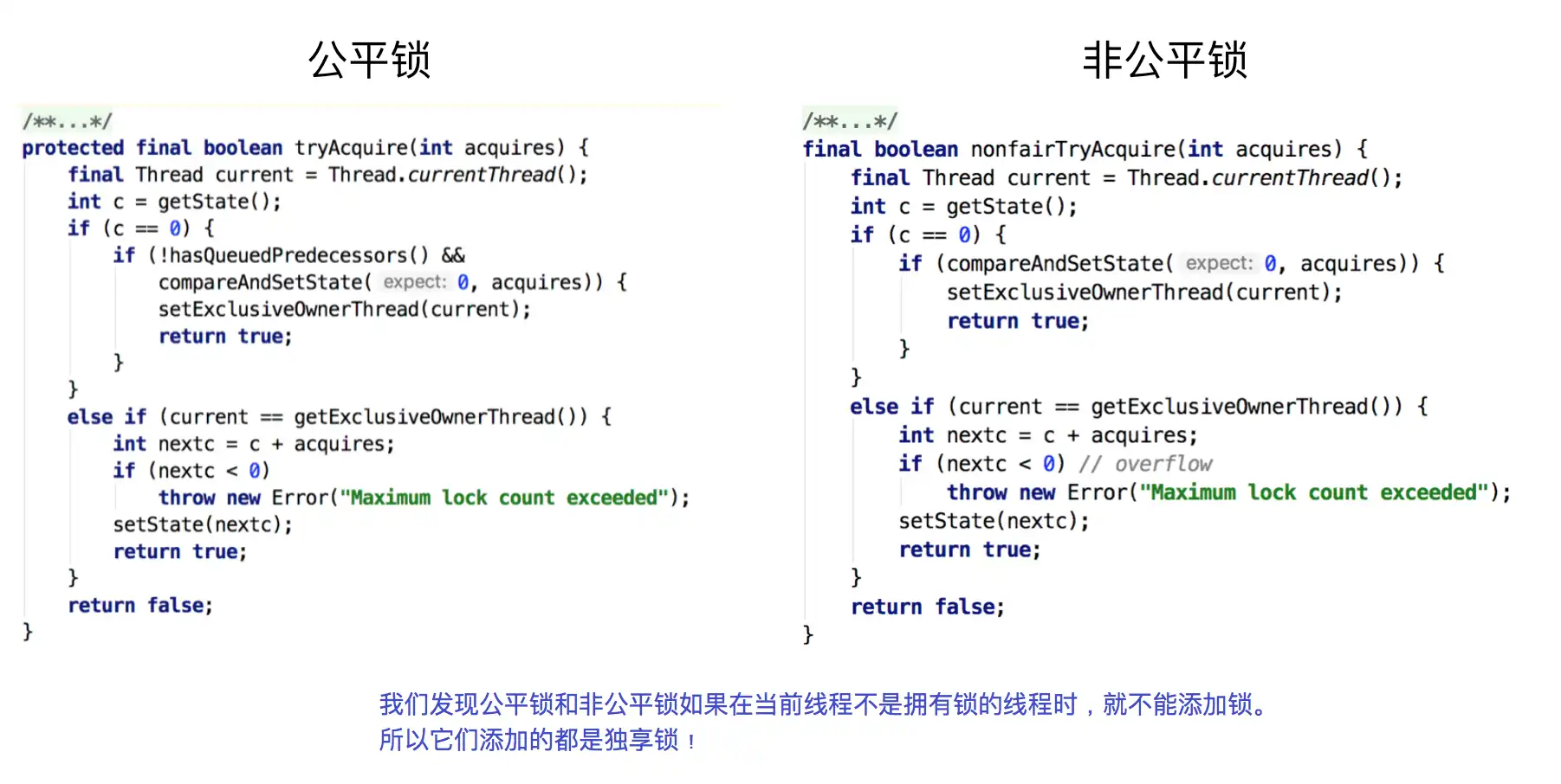 java-concurrent-lock-ReentrantLock-code